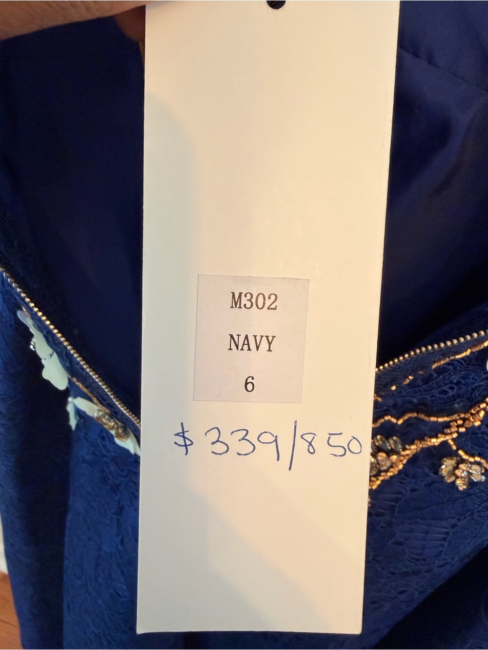 NWT Park 108 lace embroidered dress - Picture 8 of 8